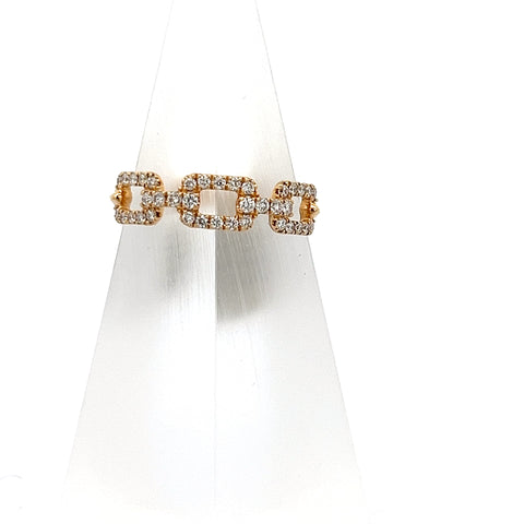 40389 - 18KT YG Diamond Ring