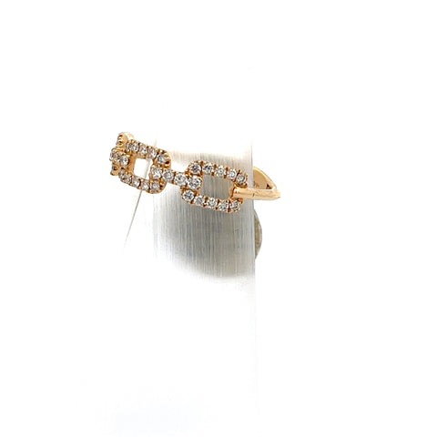 40389 - 18KT YG Diamond Ring