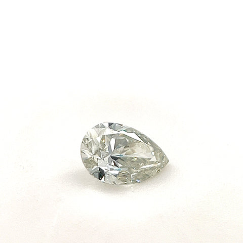 GIA Pear Diamond 0.23ct J VS1