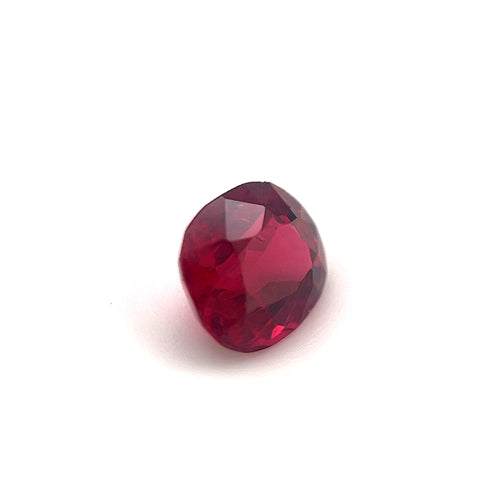 Red Spinel 0.81ct Cushion Mogok