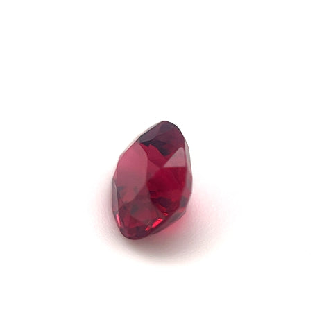 Red Spinel 0.81ct Cushion Mogok