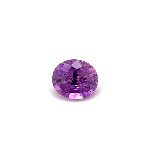 Purple Sapphire 0.74ct Oval