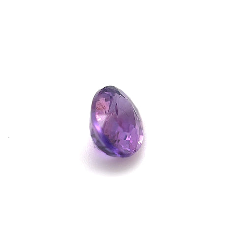 Purple Sapphire 0.78ct Oval