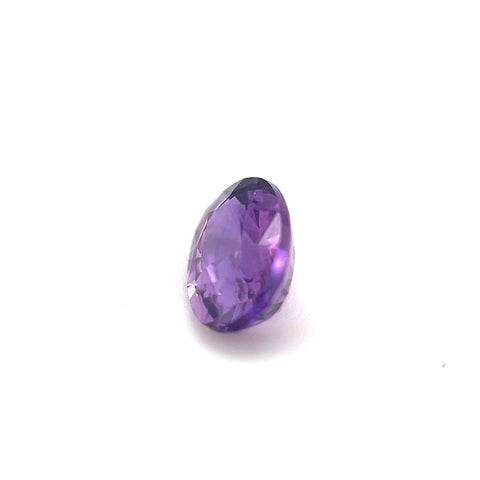 Purple Sapphire 0.78ct Oval