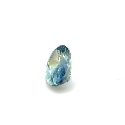 Teal Bi-colour Sapphire 0.79ct Oval