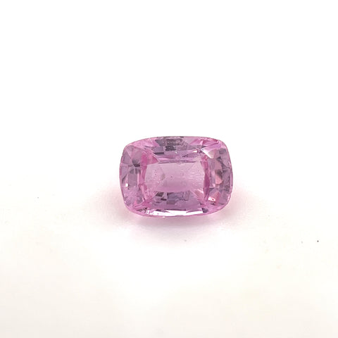 Pink Sapphire 0.88ct Cushion