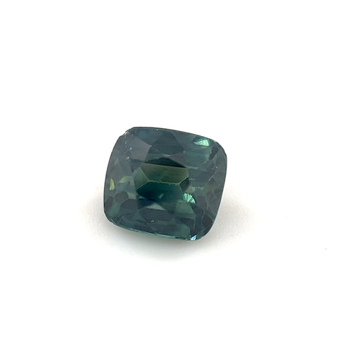 Teal Sapphire 1.10ct Cushion