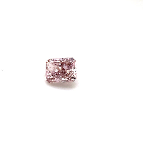 Natural Fancy Brownish Purple Pink 0.31ct Radiant