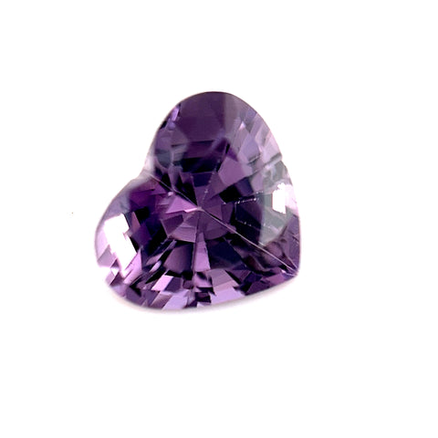 Purple Spinel 1.89ct Heart