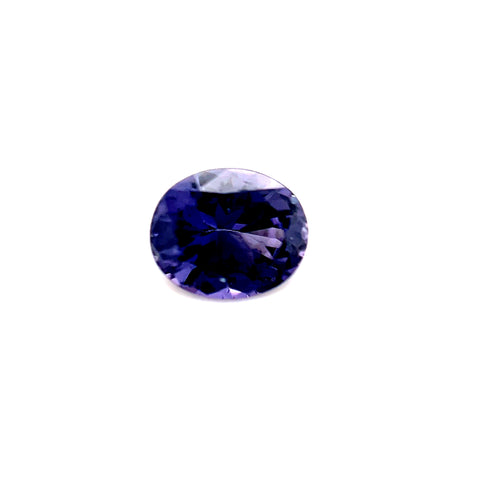 Purple Grey Spinel 1.23ct Oval