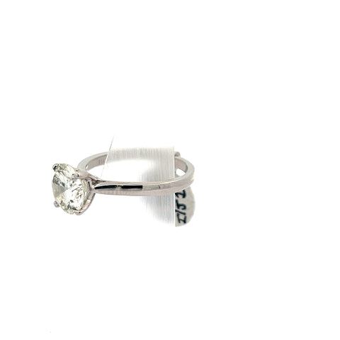 40542 - Platinum Round Diamond Ring