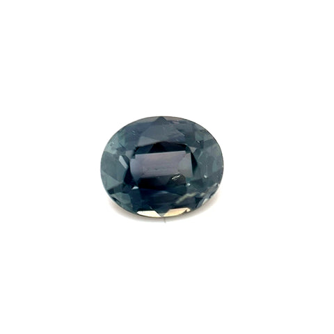 No Heat Colour Change Teal Tanzanian Sapphire 1.61ct Oval