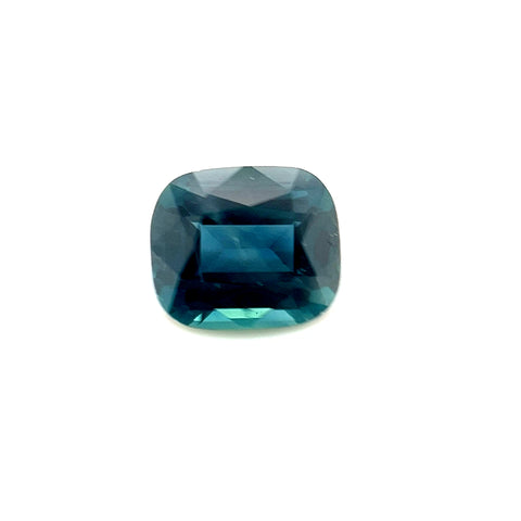 Teal Sapphire Sri Lanka 1.59ct Cushion