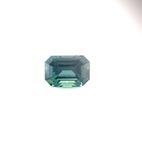Teal Sapphire Sri Lanka 1.07ct Octagonal