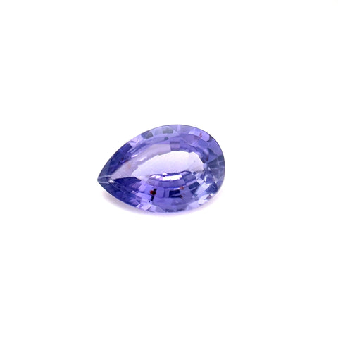 Lilac Sapphire 0.91ct Pear