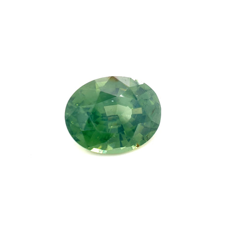 Green Zircon 5.26ct Oval