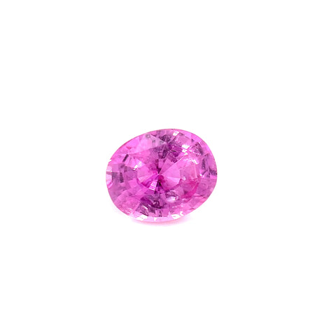 No Heat Tanzanian Oval Pink Sapphire 1.56ct