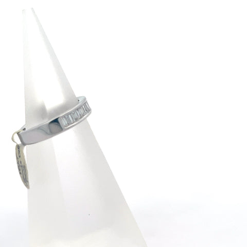 40559 - 18kt WG Eternity Ring with Baguette Cut Diamonds