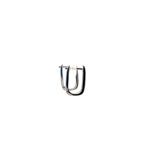 18kt WG Diamond Hoop Earrings 0.15cts