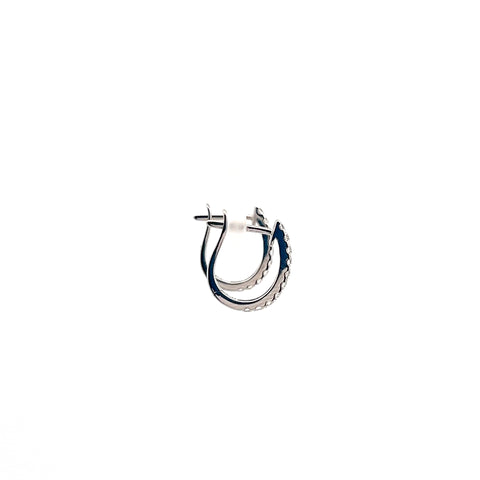 18kt WG Diamond Hoop Earrings 0.29cts