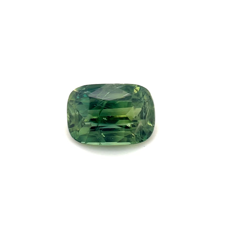 Green Sapphire 2.07ct Cushion