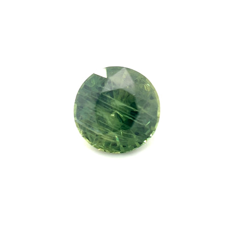 Green Sapphire 3.05ct Round