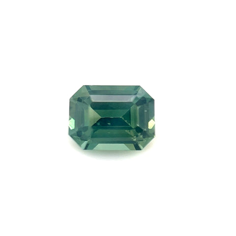 Teal Sapphire 1.17ct Octagonal