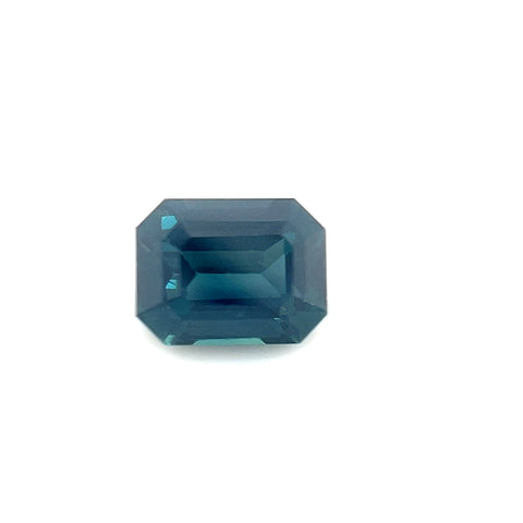 Teal Sapphire 1.06ct Octagonal
