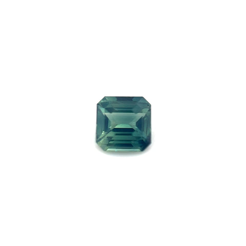 Teal Green Sapphire 1.04ct Octagonal
