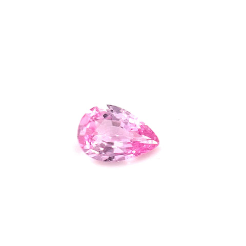 Pear Cut Pink Sapphire 0.54ct