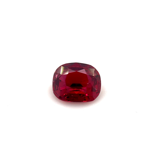 No Heat Madagascar Ruby 0.76ct Cushion