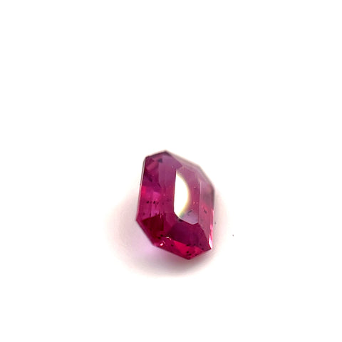 No Heat Ruby 0.73ct Octagonal