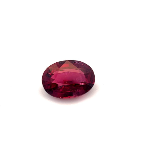 No Heat Ruby 0.81ct Oval