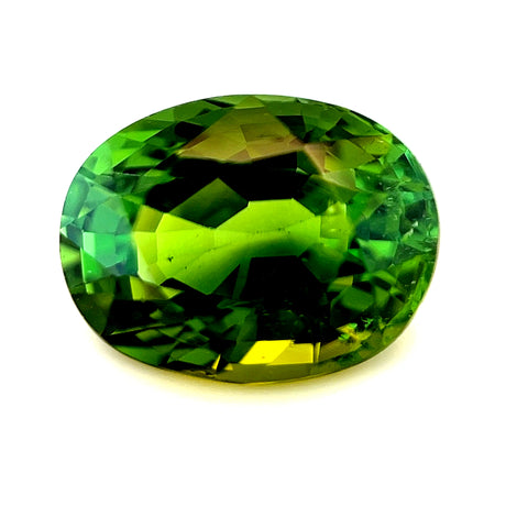 Green Tourmaline 4.24cts Oval