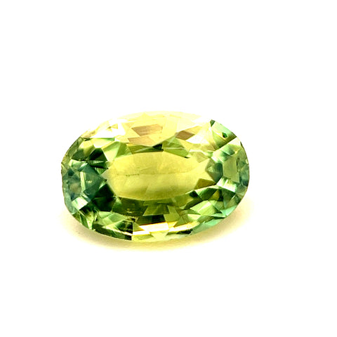 Green Sapphire 1.21ct Oval