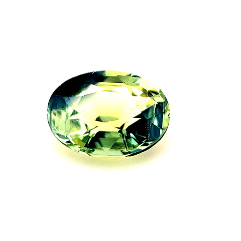 Green Sapphire 1.21ct Oval
