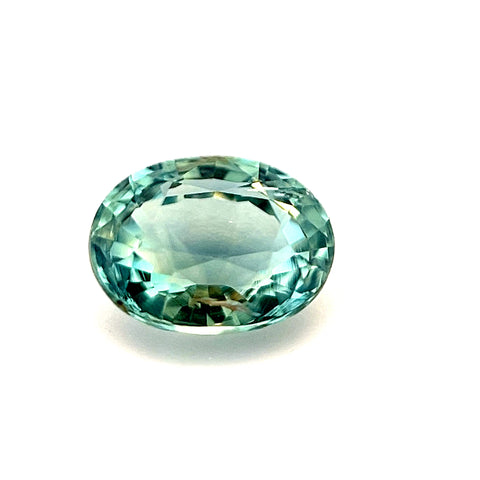 Teal Sapphire 1.06ct Oval