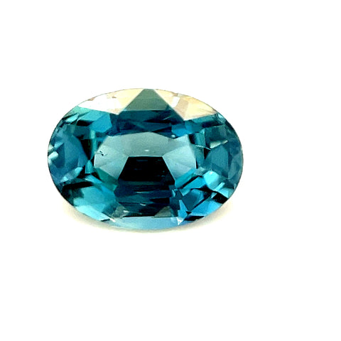 Teal Sapphire 0.94ct Oval