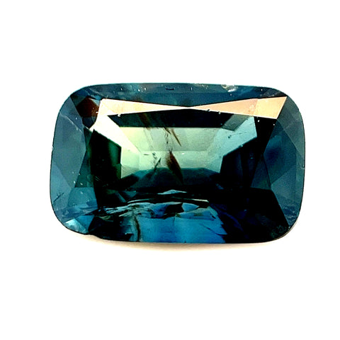 Teal Sapphire 2.02ct Cushion