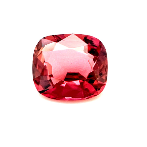 Pink Tourmaline 1.00ct Cushion