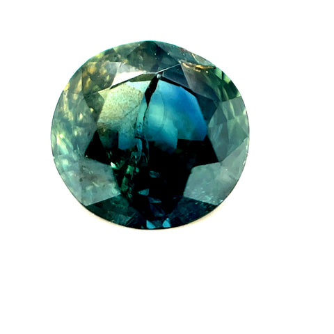 Teal Sapphire 2.56ct Round