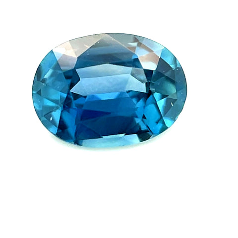 Blue / Teal Sapphire 0.78ct Oval