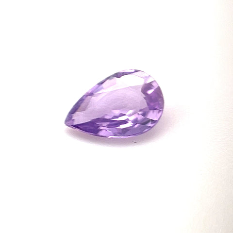 Purple Sapphire 0.44ct Pear