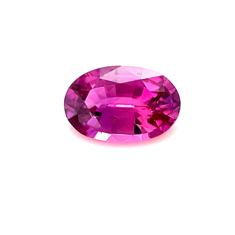 Hot Pink Madagascar Sapphire 0.44ct Oval