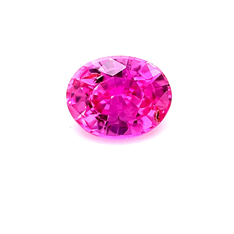 Hot Pink Madagascar Sapphire 0.40ct Oval