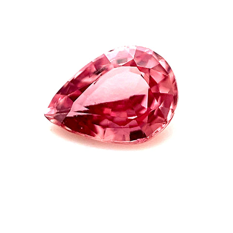 Padparascha Sapphire 0.64ct Pear