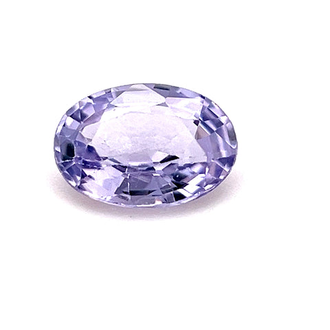 Lilac - Purple Sapphire 0.45ct Oval