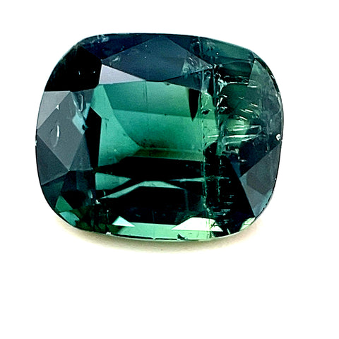 Teal Sapphire 2.05ct Cushion