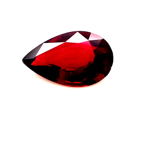 Madagascar Ruby 0.45ct Pear