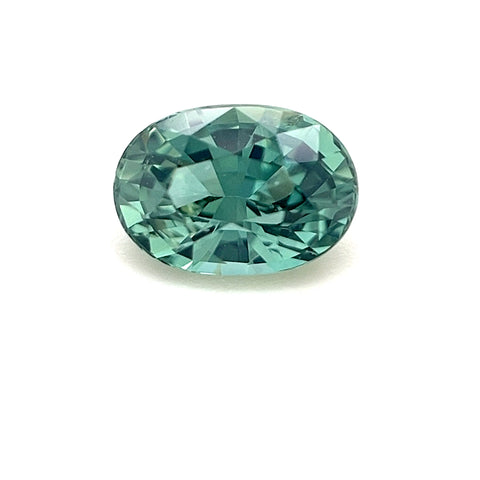 Teal Sapphire Madagascar 1.05ct Oval